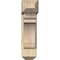 Ekena Millwork Olympic Craftsman Rough Sawn Bracket w/ Offset Brace, Douglas Fir, 8"W x 22"D x 30"H BKT0806X22X30OLY04RDF - alternate 3